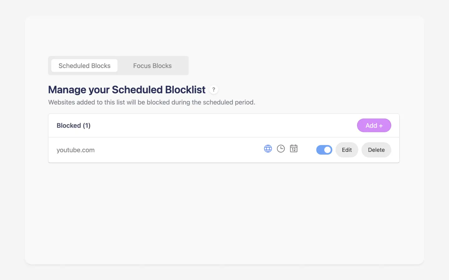 step 2. Open panel from the header. 3rd icon and then click "Create"